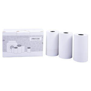 Rollo de papel térmico de papel 100% para caja registradora de pulpa personalizado fabricante profesional